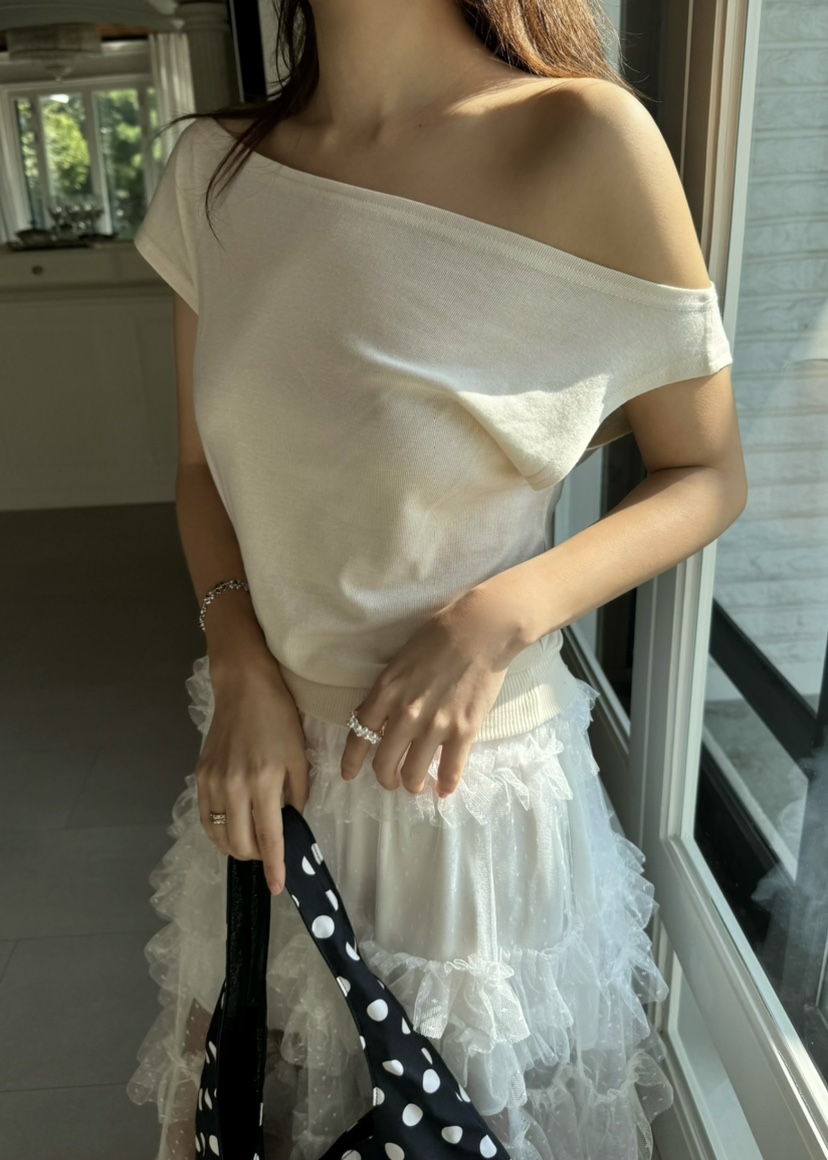 OUPPT韓國直郵㊣東大門實拍女裝新款推薦25春夏休閑時尚針織衫OUPPT針織衫圖色5