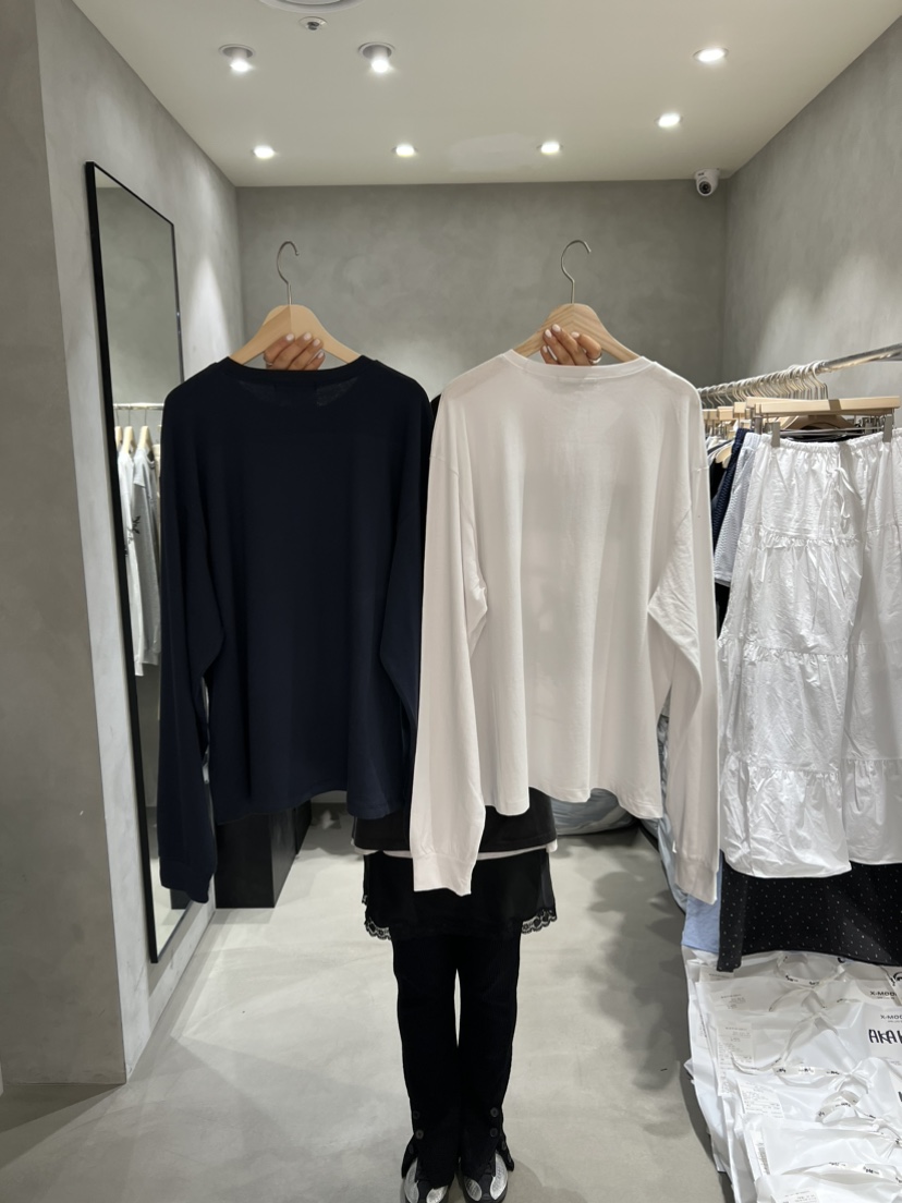 X-MOOD韓國直郵㊣女裝新品人氣休閑25春夏熱賣時尚長袖T恤X-MOOD長袖T恤