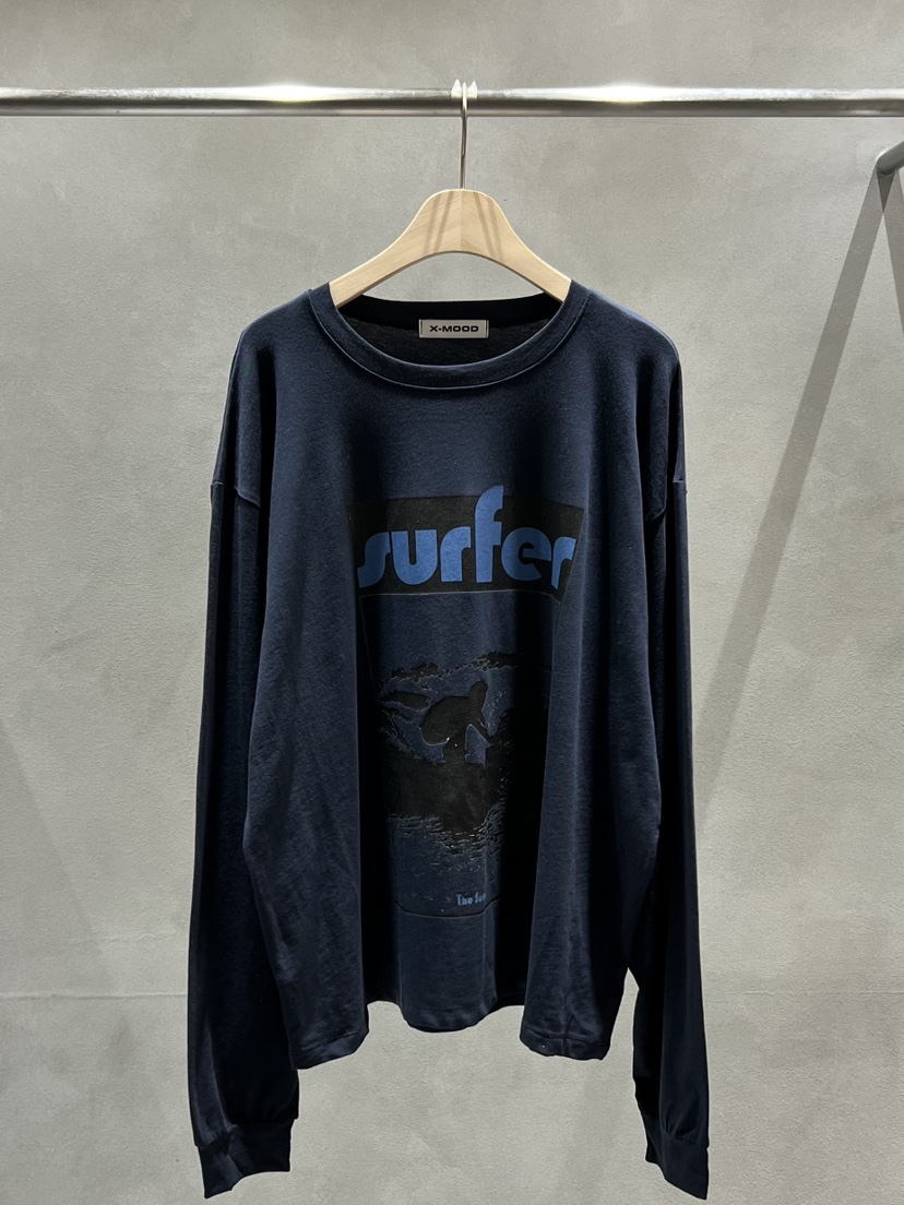 X-MOOD韓國直郵㊣女裝新品人氣休閑25春夏熱賣時尚長袖T恤X-MOOD長袖T恤圖色2