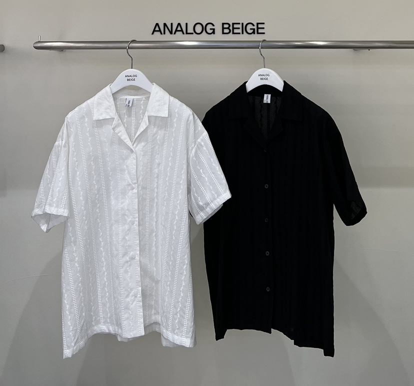 ANGLOG BEIGE韓國直郵㊣女裝新品熱賣25春夏襯衫蕾絲衫蕾絲ANGLOG BEIGE襯衫/蕾絲衫