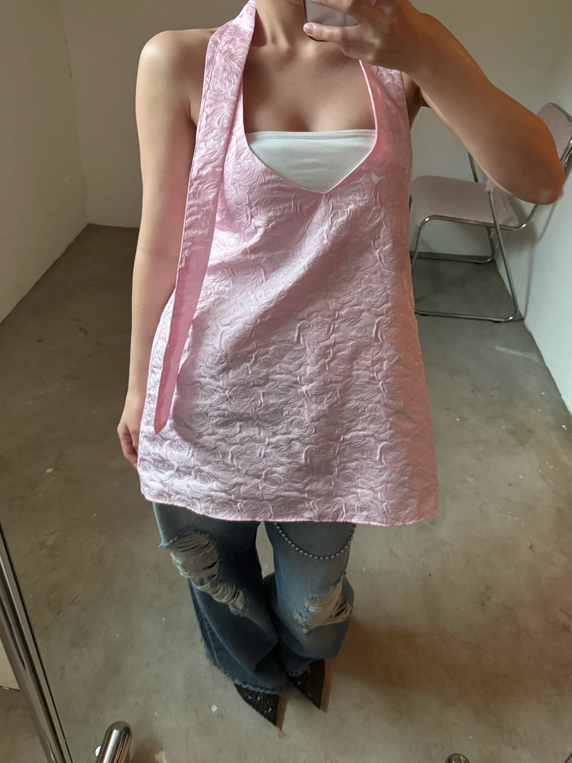 AWESOMESAUCE韓國直郵㊣東大門實拍女裝新款25春夏吊帶背心AWESOME SAUCE吊帶/背心