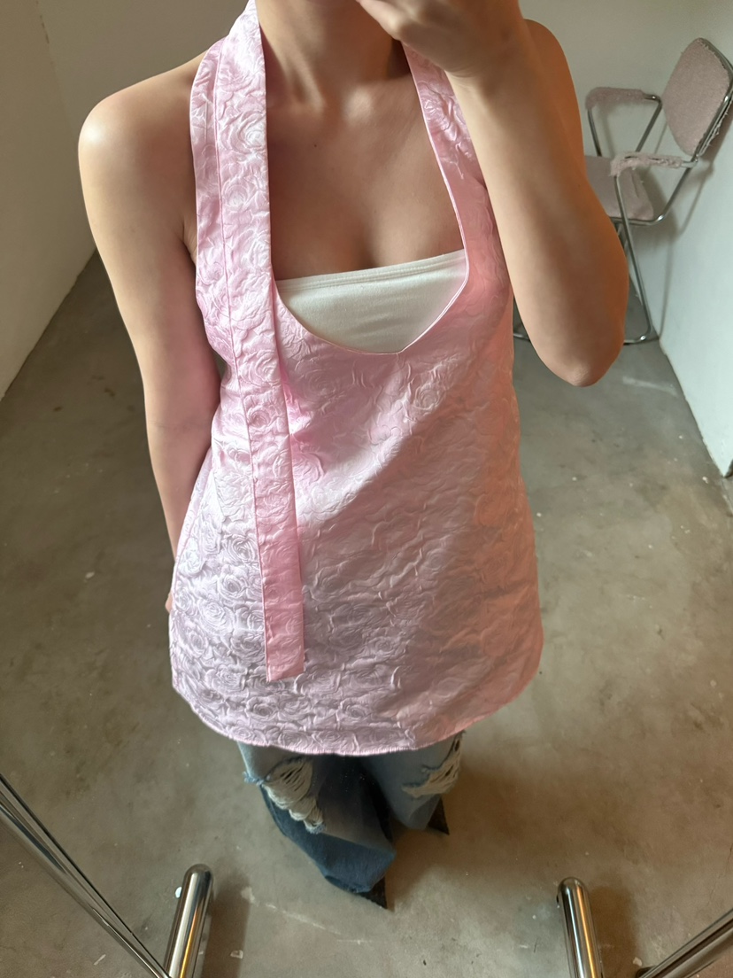 AWESOMESAUCE韓國直郵㊣東大門實拍女裝新款25春夏吊帶背心AWESOME SAUCE吊帶/背心