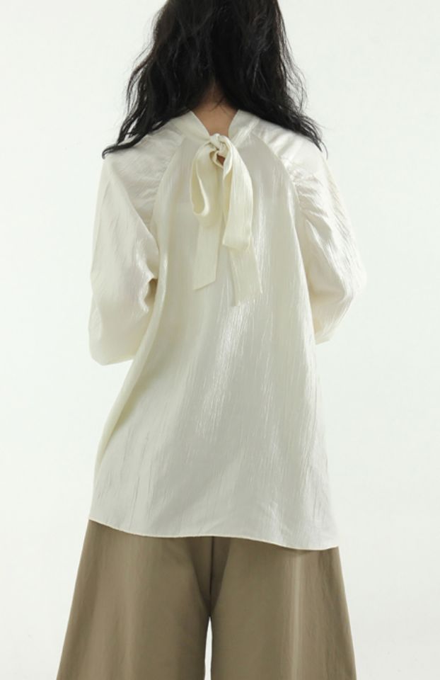 LIVE FOREVER韓國直郵㊣東大門實拍女裝新款人氣襯衫蕾絲衫LIVE FOR_EVER襯衫/蕾絲衫