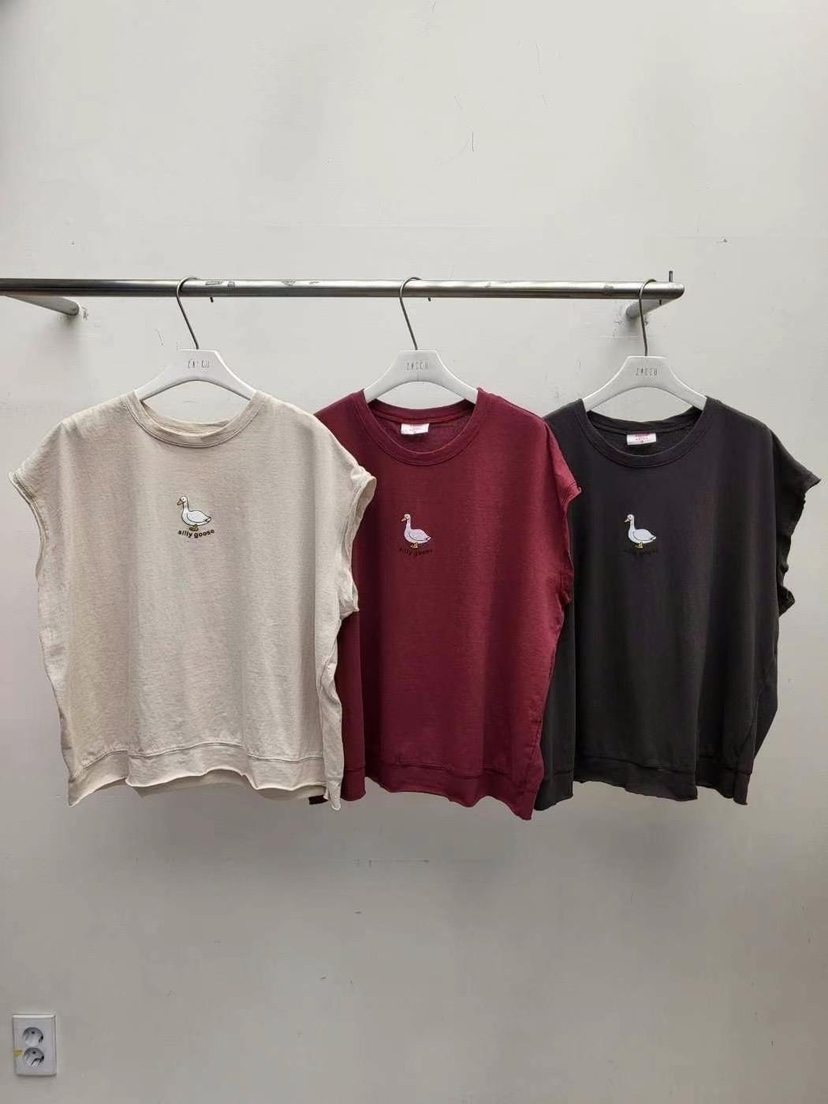 ZACCU韓國㊣直郵東大門代購女裝新品25春夏休閑熱賣吊帶背心鵝ZACCU吊帶/背心