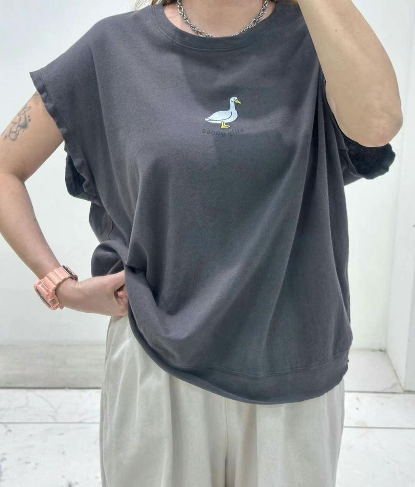 ZACCU韓國㊣直郵東大門代購女裝新品25春夏休閑熱賣吊帶背心鵝ZACCU吊帶/背心