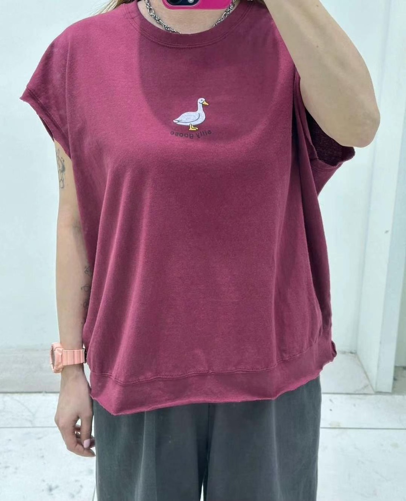 ZACCU韓國㊣直郵東大門代購女裝新品25春夏休閑熱賣吊帶背心鵝ZACCU吊帶/背心