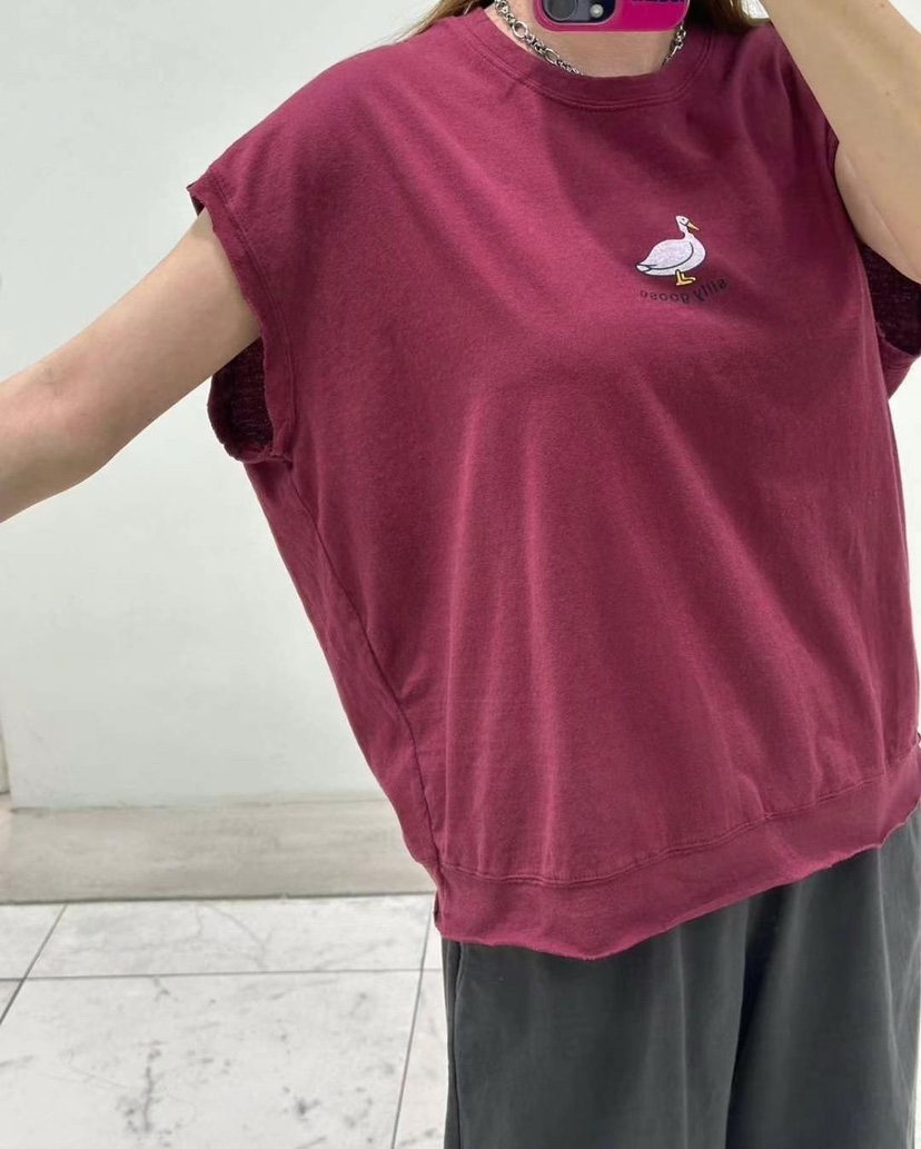 ZACCU韓國㊣直郵東大門代購女裝新品25春夏休閑熱賣吊帶背心鵝ZACCU吊帶/背心