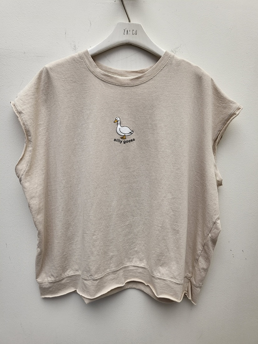 ZACCU韓國㊣直郵東大門代購女裝新品25春夏休閑熱賣吊帶背心鵝ZACCU吊帶/背心