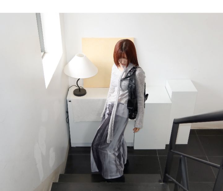 LIVE FOREVER韓國直郵㊣東大門實拍女裝新品人氣熱賣推薦長裙LIVE FOR_EVER長裙