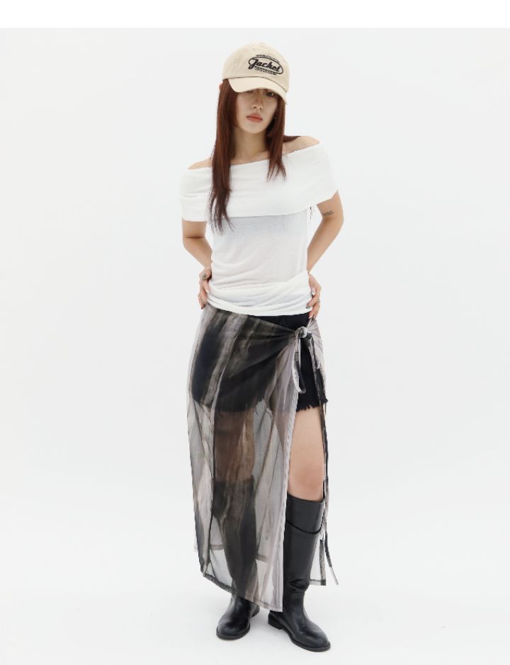 LIVE FOREVER韓國直郵㊣東大門實拍女裝新品人氣熱賣推薦長裙LIVE FOR_EVER長裙