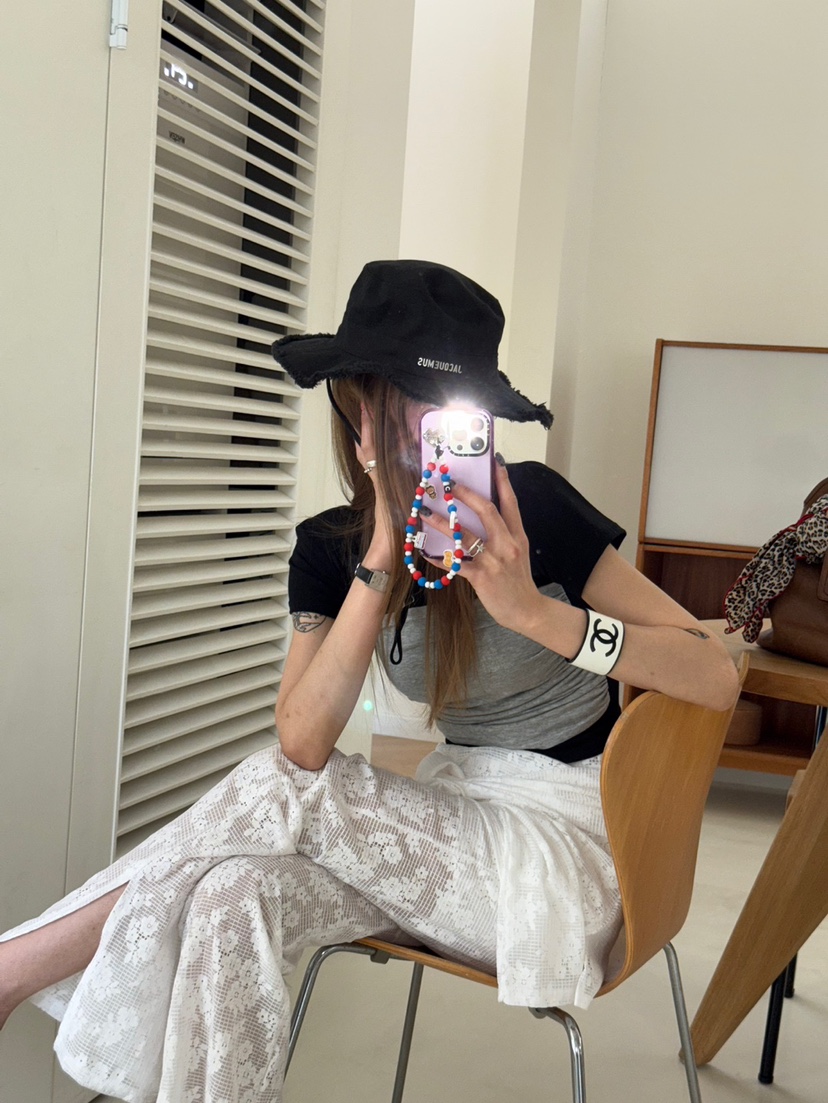 ZEROZERO直郵韓國代購㊣女裝新品人氣25春夏休閑時尚T恤褶皺ZEROZEROT恤