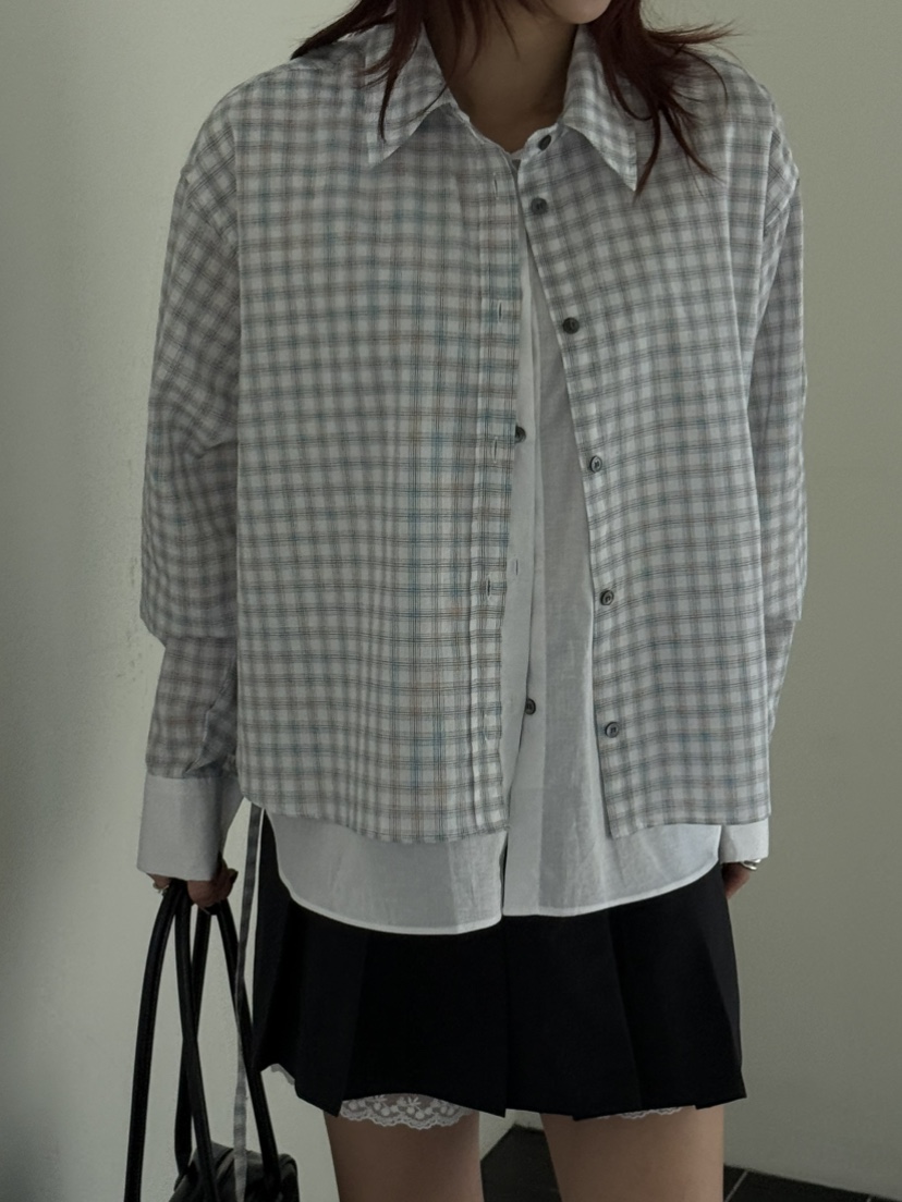 OVER NEAP韓國直郵㊣女裝新品25春夏人氣熱賣時尚休閑短裙OVER NEAR短裙
