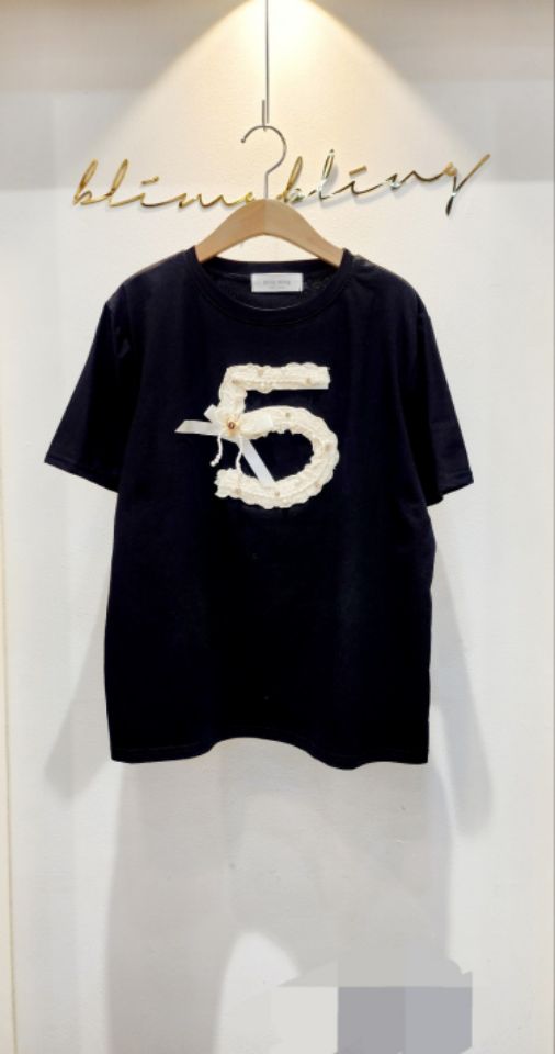 BLING BLING-S直郵韓國代購㊣女裝新品人氣時尚25春夏T恤BLING BLING-ST恤