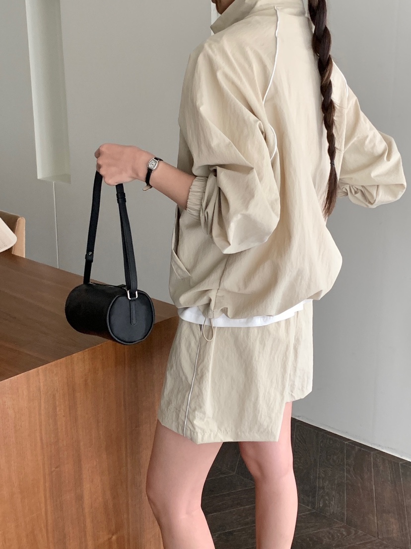 WOOD韓國直郵㊣東大門實拍女裝新品熱賣時尚25春夏套裝套裝WOOD套裝
