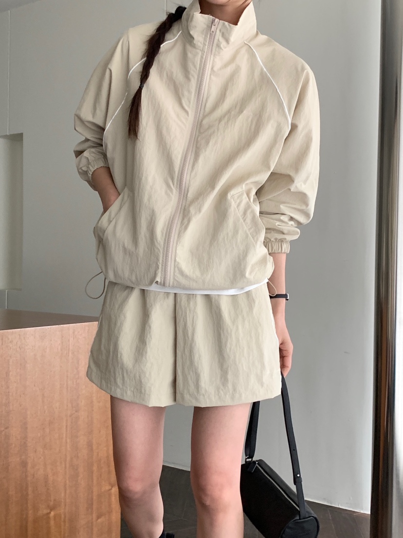 WOOD韓國直郵㊣東大門實拍女裝新品熱賣時尚25春夏套裝套裝WOOD套裝