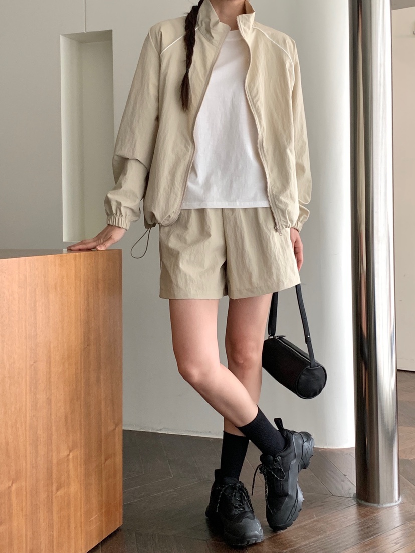 WOOD韓國直郵㊣東大門實拍女裝新品熱賣時尚25春夏套裝套裝WOOD套裝