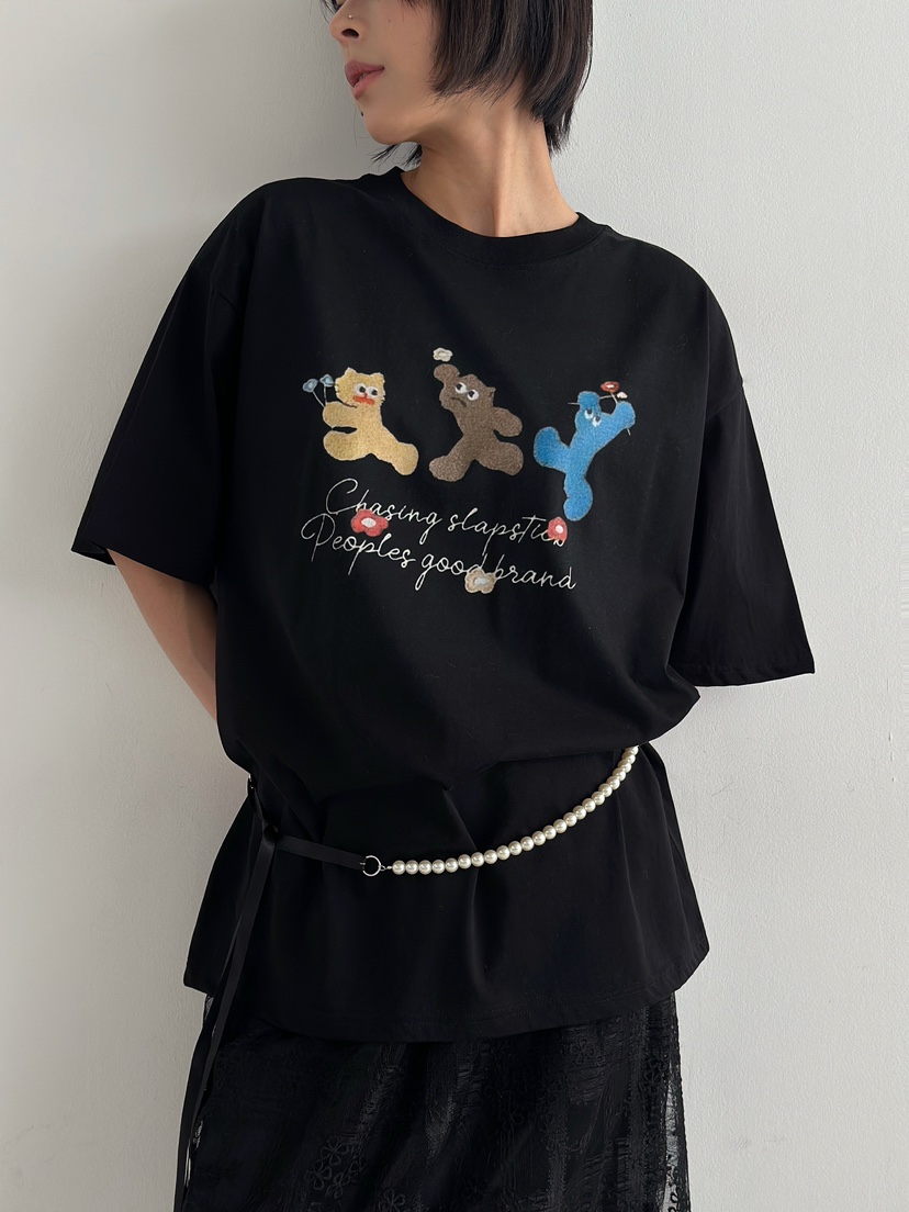 ANGLOG BEIGE直郵韓國代購㊣女裝新品時尚推薦25春夏休閑T恤ANGLOG BEIGET恤圖色3