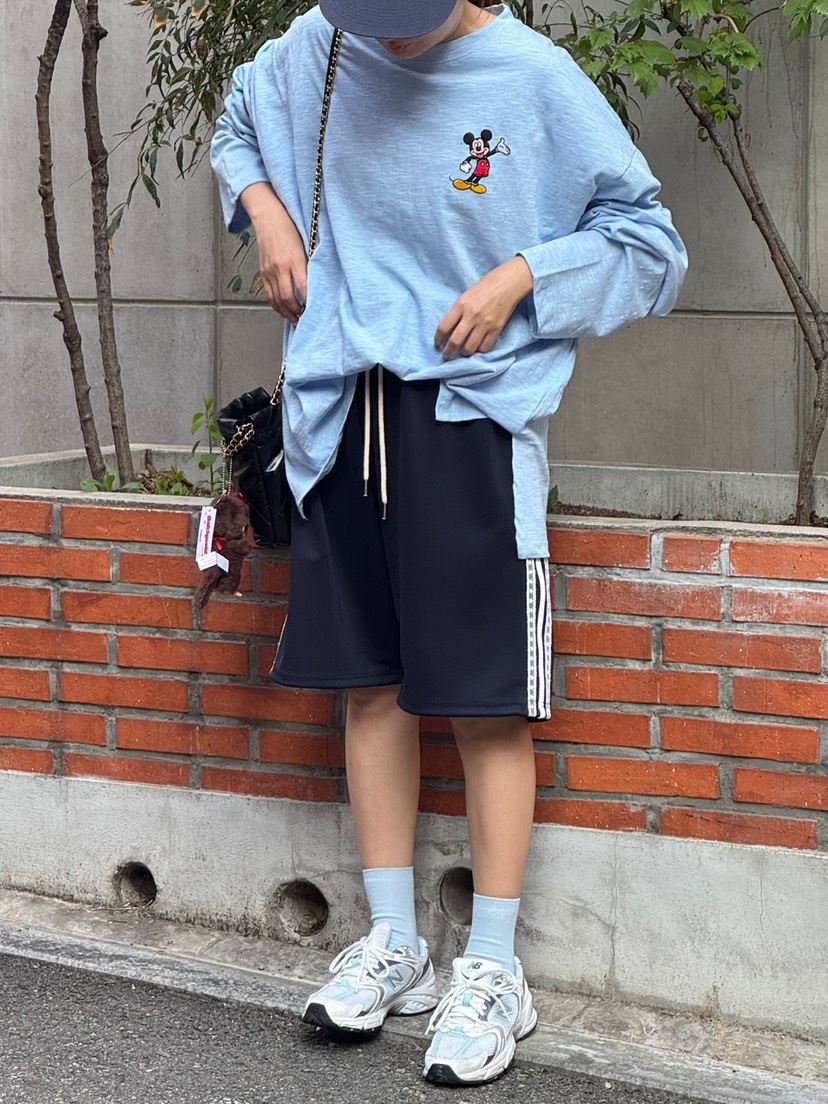 TOLL韓國直郵㊣東大門實拍女裝新品推薦熱賣休閑25春夏短褲TOLL短褲