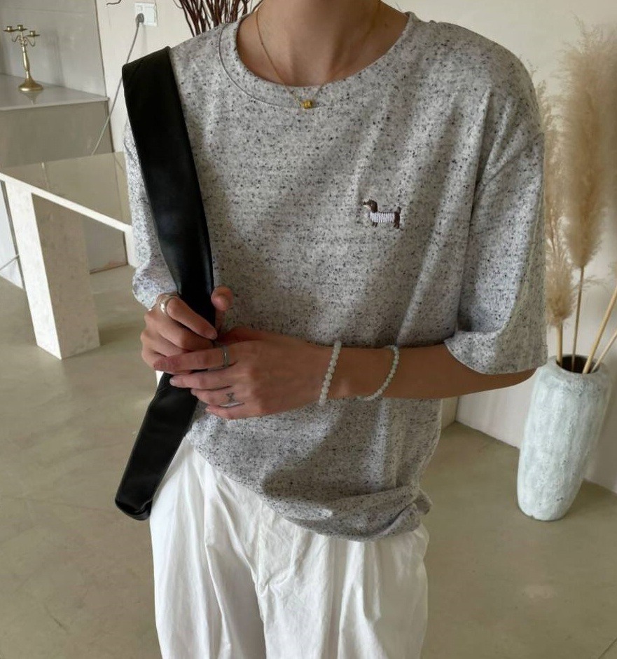 OLA直郵韓國代購㊣女裝新款25春夏推薦人氣休閑時尚熱賣T恤mellor/OLAT恤