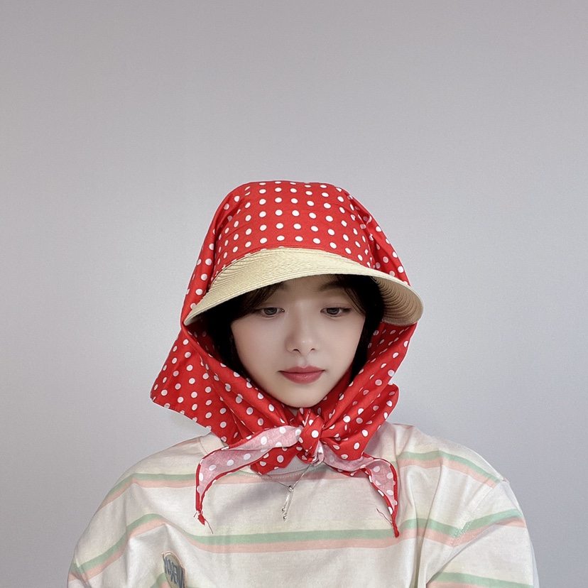 LOVELY HAT韓國㊣直郵東大門代購女裝新款25春夏休閑時尚帽子LOVELY HAT帽子圖色2