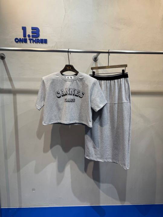 1.3韓國直郵㊣東大門實拍女裝新款25春夏推薦休閑套裝套裝1.3套裝圖色1