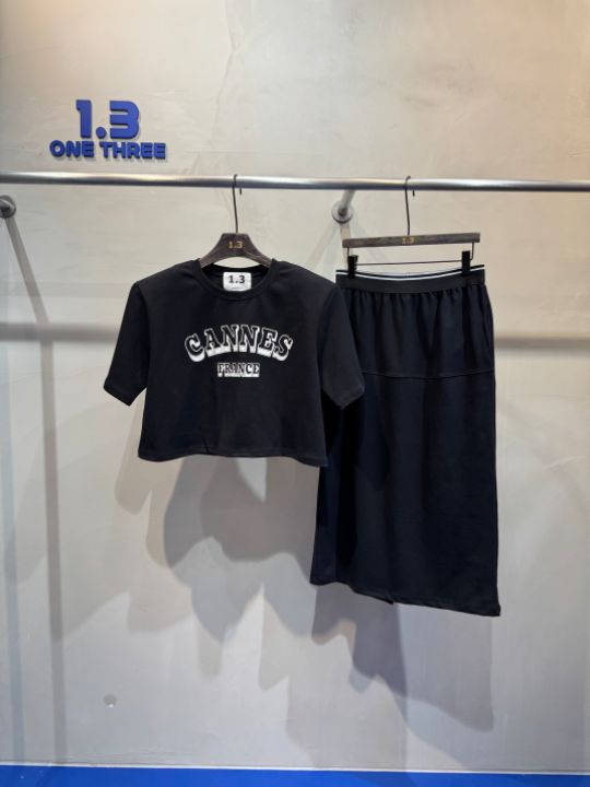 1.3韓國直郵㊣東大門實拍女裝新款25春夏推薦休閑套裝套裝1.3套裝圖色2