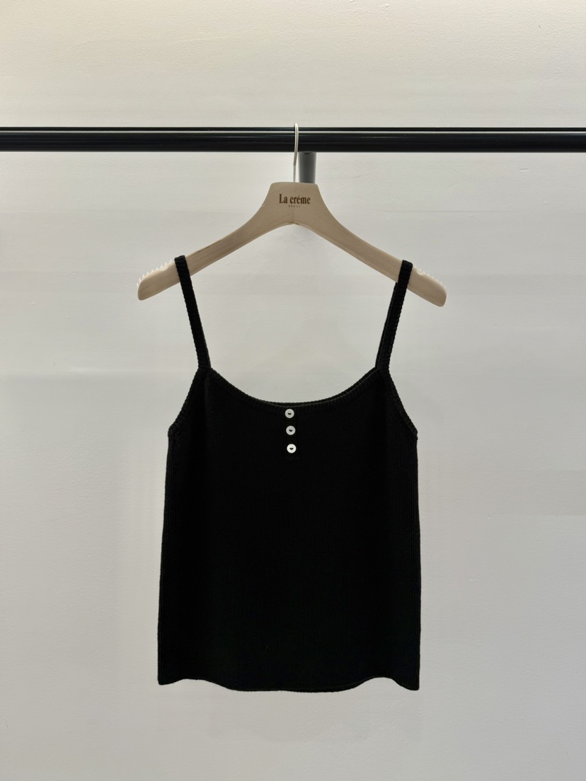 LA CREME直郵韓國代購㊣女裝新品25春夏時尚熱賣推薦吊帶背心LA CREME吊帶/背心圖色4