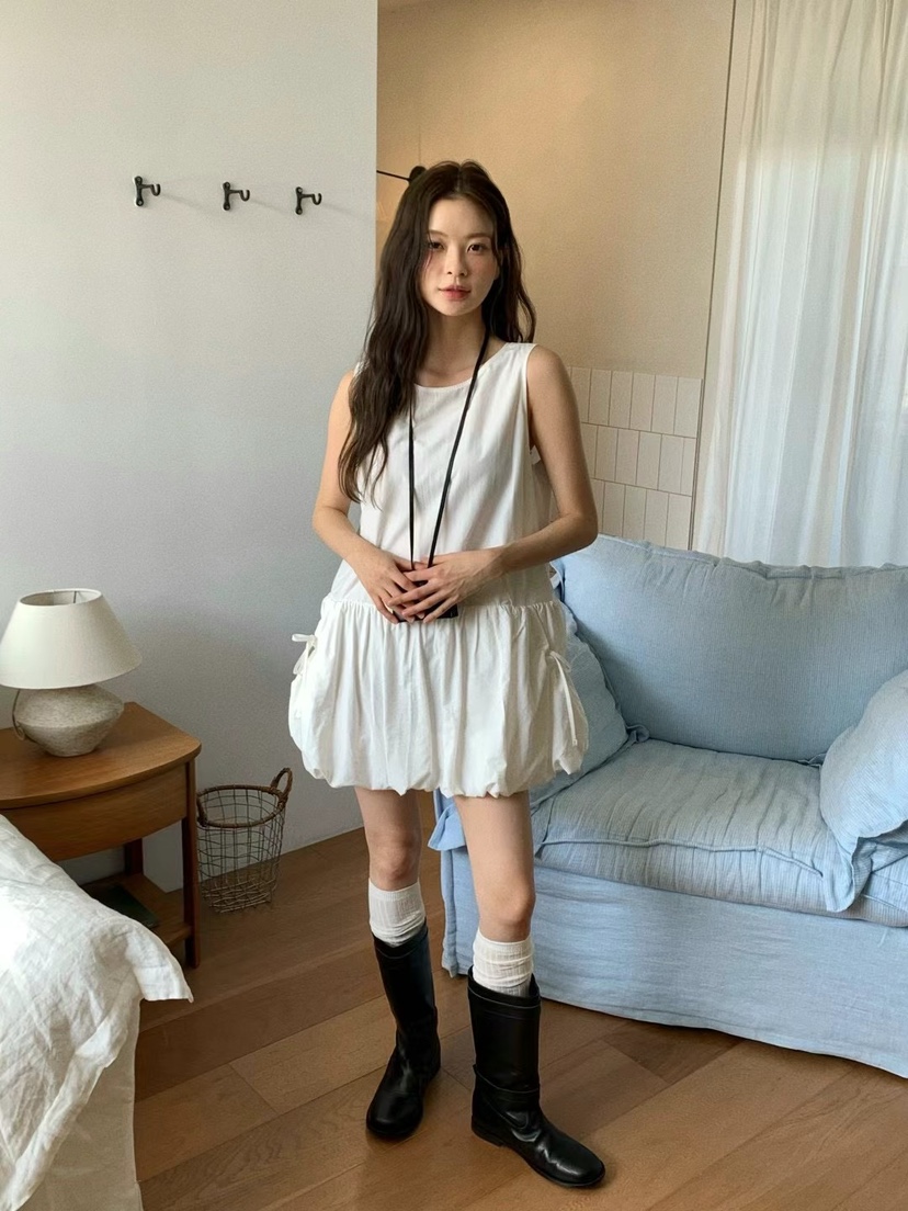 ANOU韓國直郵㊣女裝新款熱賣休閑時尚人氣25春夏推薦連衣裙ANOU連衣裙