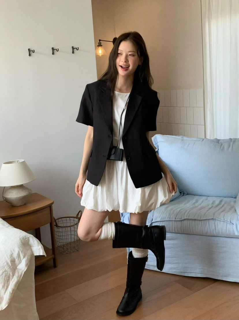 ANOU韓國直郵㊣女裝新款熱賣休閑時尚人氣25春夏推薦連衣裙ANOU連衣裙