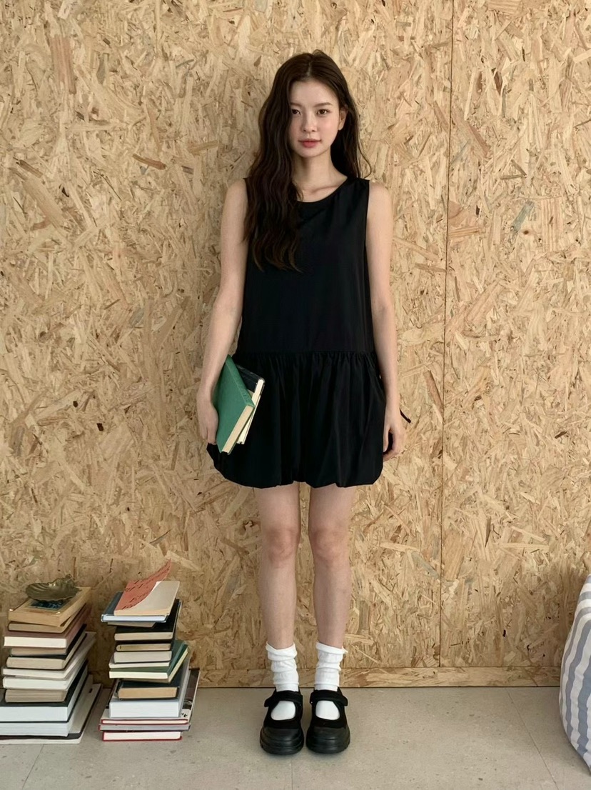 ANOU韓國直郵㊣女裝新款熱賣休閑時尚人氣25春夏推薦連衣裙ANOU連衣裙