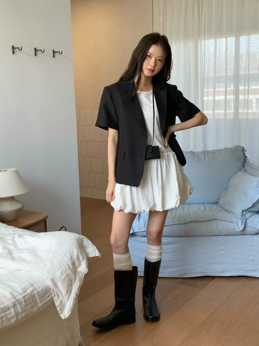ANOU韓國直郵㊣女裝新款熱賣休閑時尚人氣25春夏推薦連衣裙ANOU連衣裙