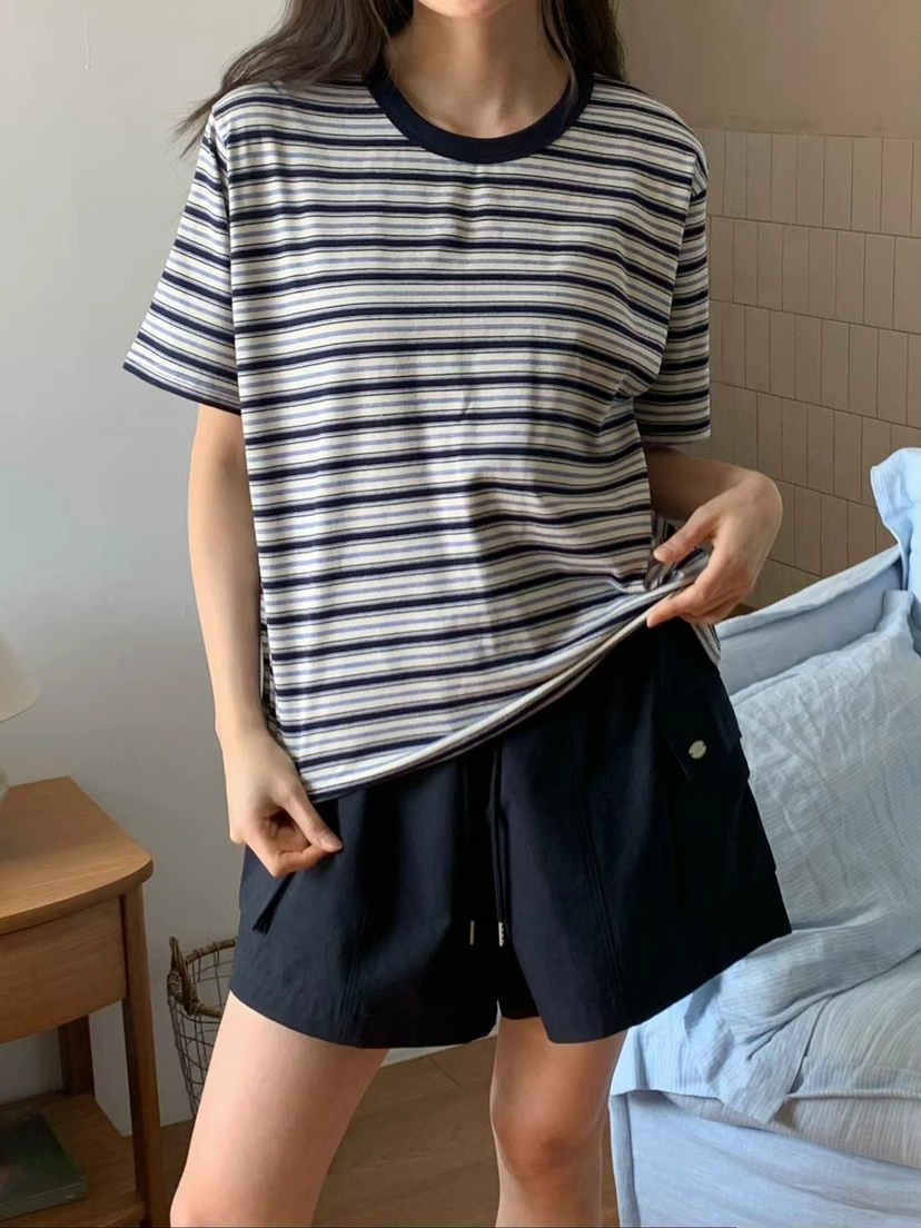 ANOU韓國直郵㊣東大門實拍女裝新款時尚休閑熱賣人氣推薦T恤ANOUT恤