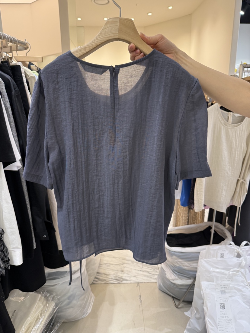 YIKHO STYLE直郵韓國代購㊣女裝新品人氣熱賣25春夏襯衫蕾絲衫YIKHO STYLE襯衫/蕾絲衫