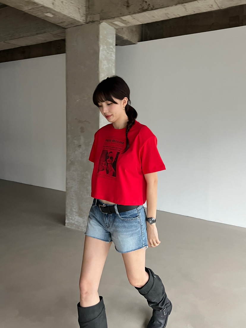 SOLAR韓國直郵㊣女裝新款人氣熱賣推薦25春夏時尚休閑T恤SOLART恤
