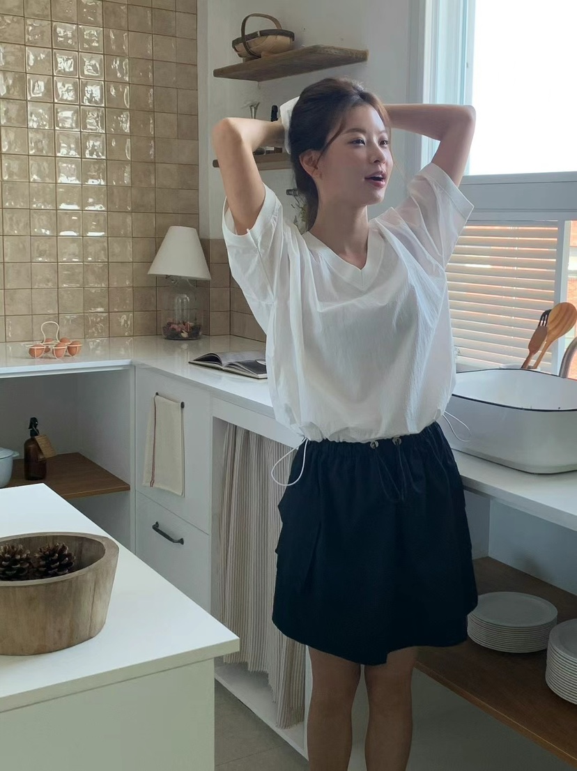 ANOU韓國直郵㊣女裝新款推薦25春夏人氣熱賣時尚休閑T恤ANOUT恤