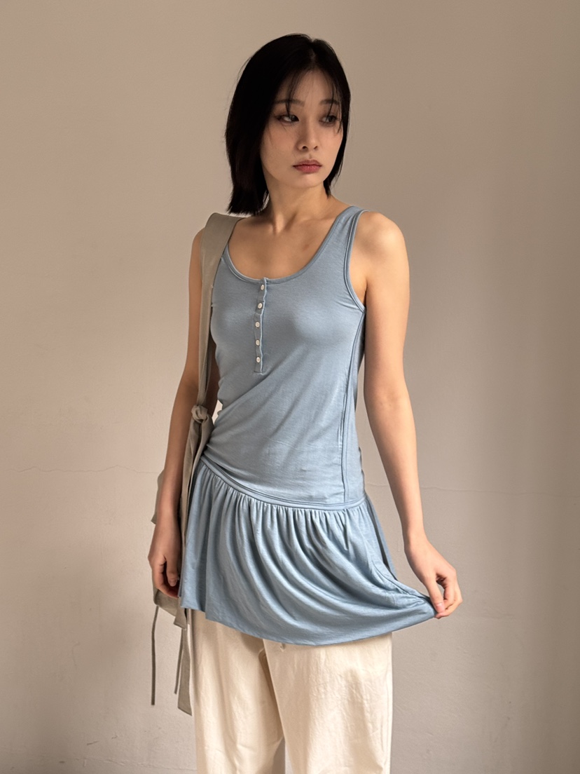 KARE/WEREPIECE韓國㊣直郵東大門代購女裝新品熱賣連衣裙紐扣KARE/WEREPIECE連衣裙