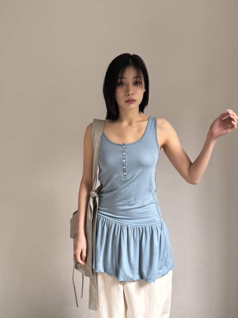 KARE/WEREPIECE韓國㊣直郵東大門代購女裝新品熱賣連衣裙紐扣KARE/WEREPIECE連衣裙