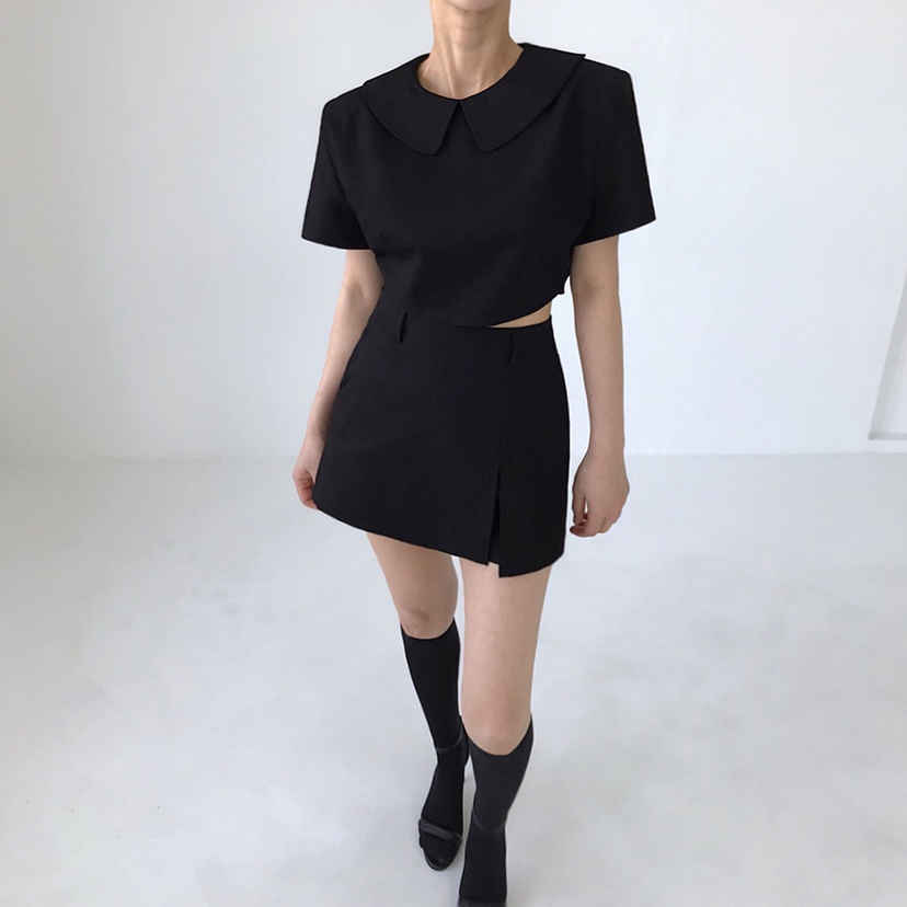 2TWO MOON直郵韓國代購㊣女裝新品25春夏休閑推薦襯衫蕾絲衫2TWO MOON襯衫/蕾絲衫