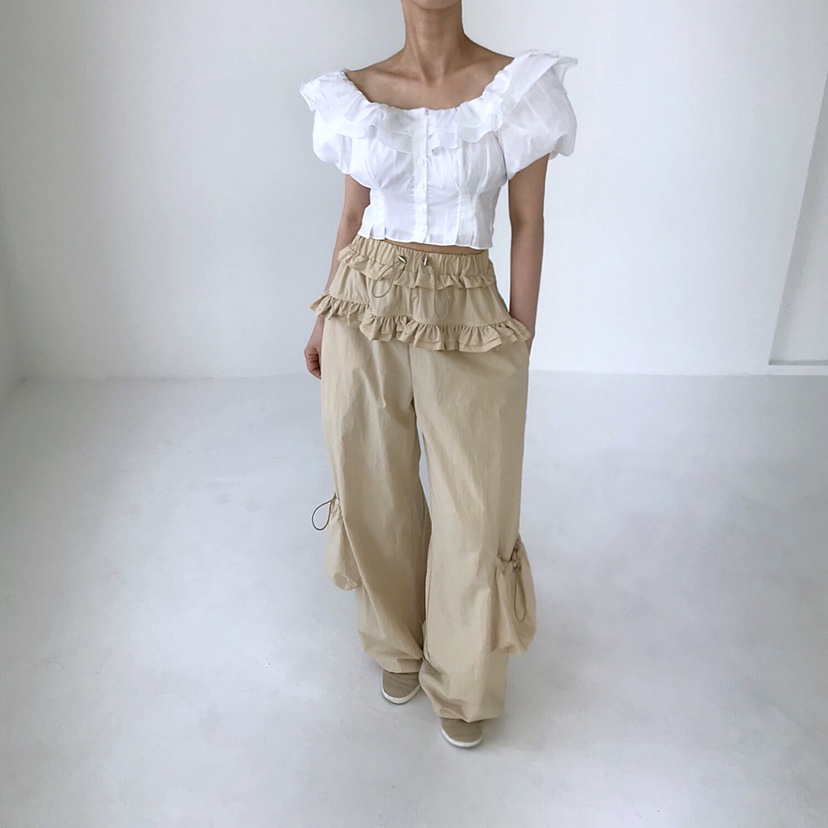 2TWO MOON直郵韓國代購㊣女裝新品人氣推薦熱賣襯衫蕾絲衫2TWO MOON襯衫/蕾絲衫