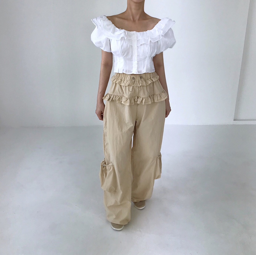 2TWO MOON直郵韓國代購㊣女裝新品人氣推薦熱賣襯衫蕾絲衫2TWO MOON襯衫/蕾絲衫