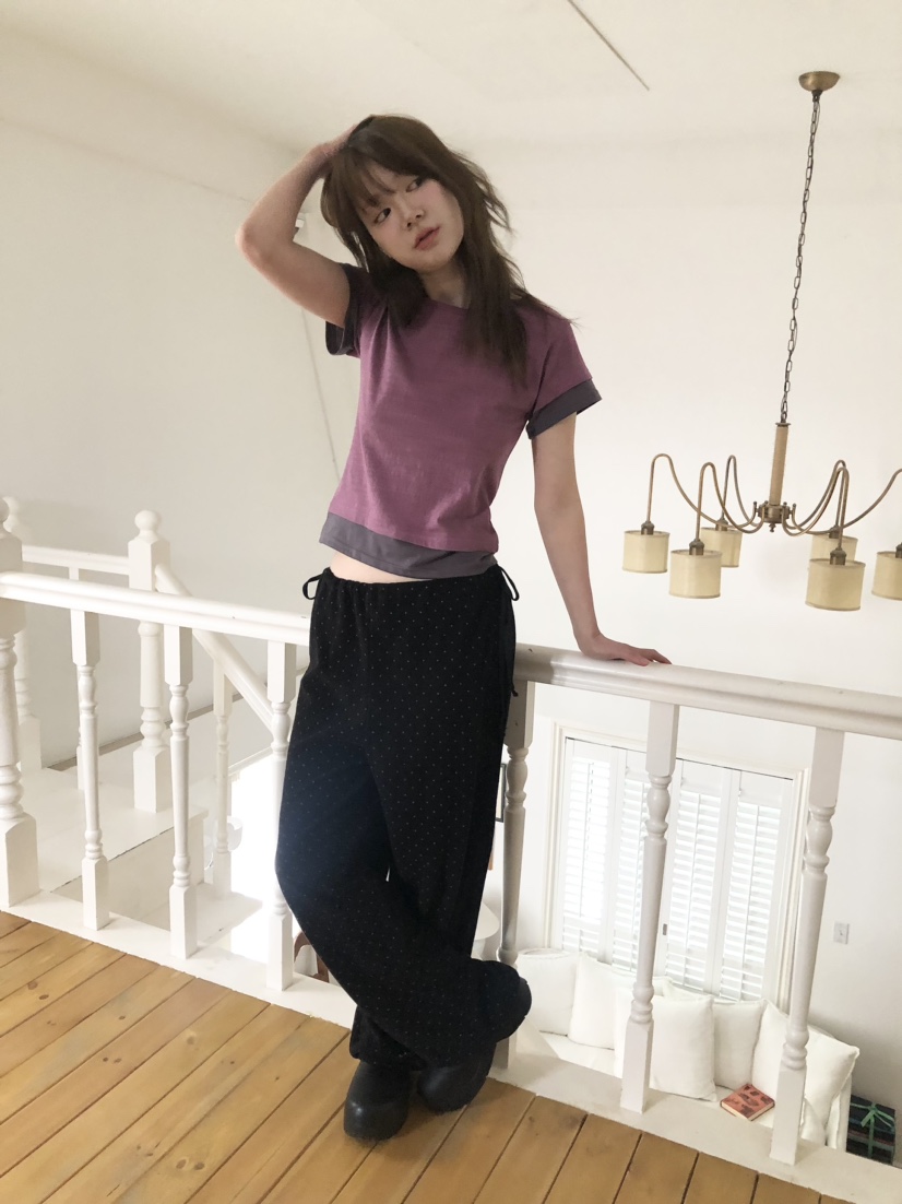 FLASH韓國直郵㊣女裝新款推薦25春夏熱賣人氣休閑時尚休閑褲FLASH休閑褲