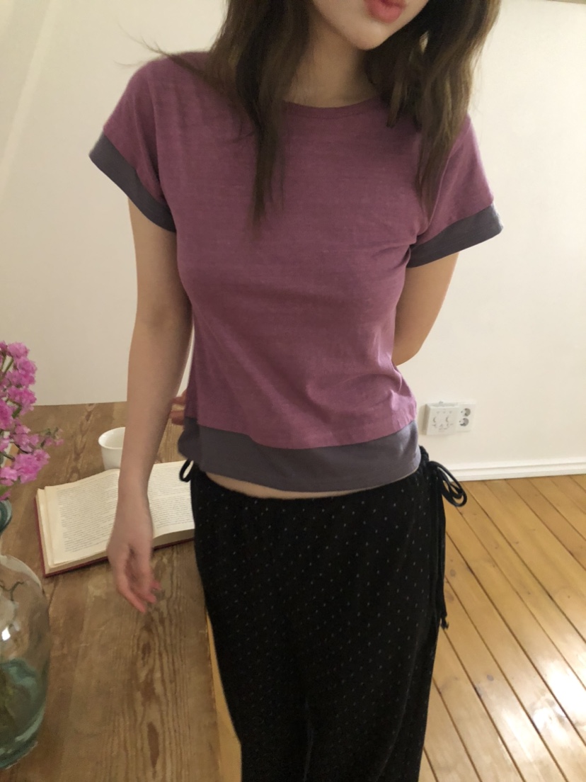 FLASH韓國直郵㊣東大門實拍女裝新品熱賣時尚25春夏推薦T恤FLASHT恤
