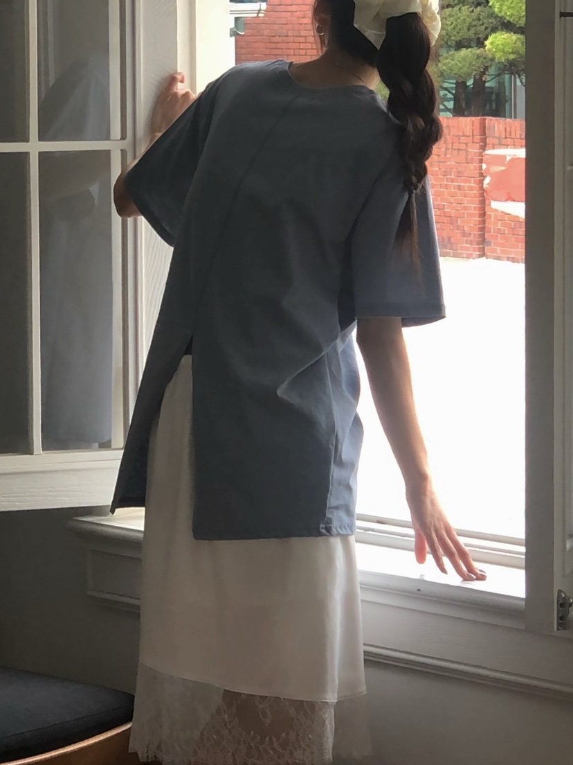 ONDO-P韓國直郵㊣東大門實拍女裝新款推薦半身裙中短裙蕾絲ONDO-P半身裙/中短裙