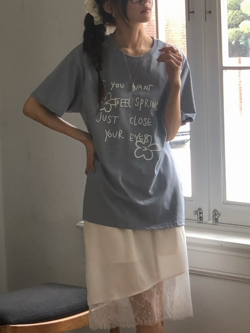 ONDO-P韓國直郵㊣東大門實拍女裝新款推薦半身裙中短裙蕾絲ONDO-P半身裙/中短裙