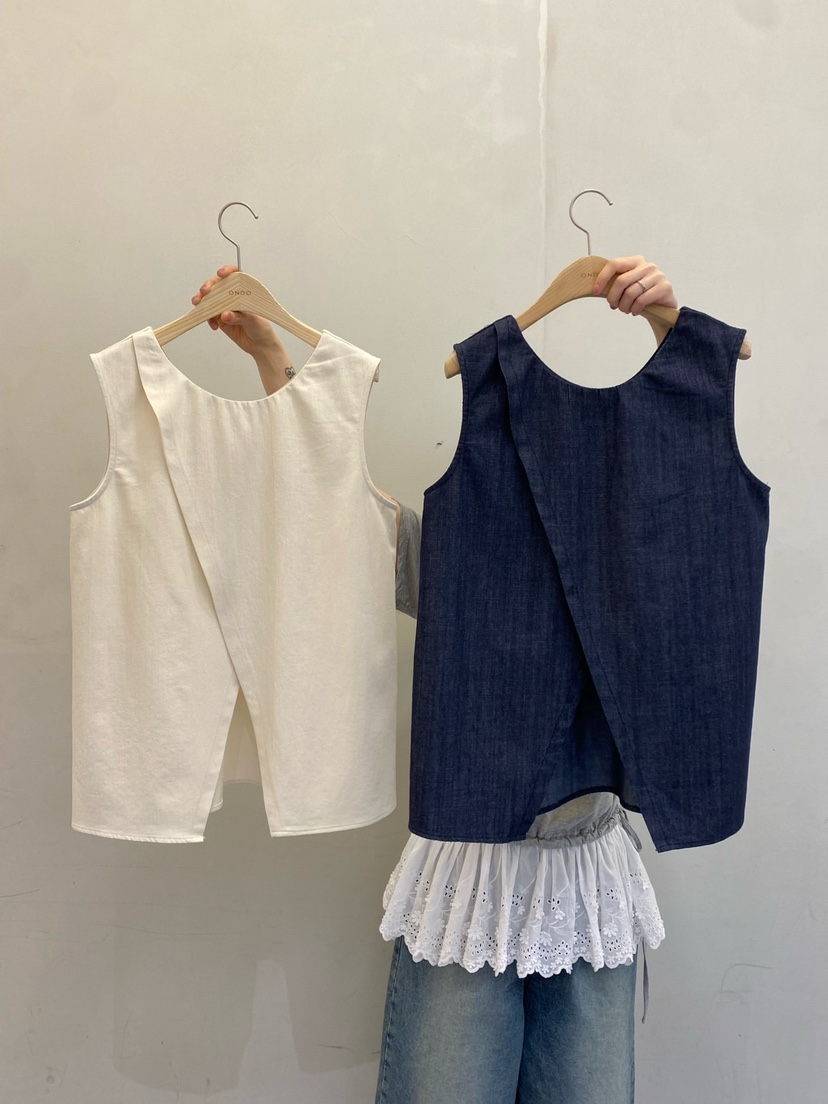 ONDO-P韓國直郵㊣女裝新品熱賣時尚推薦休閑25春夏襯衫蕾絲衫ONDO-P襯衫/蕾絲衫
