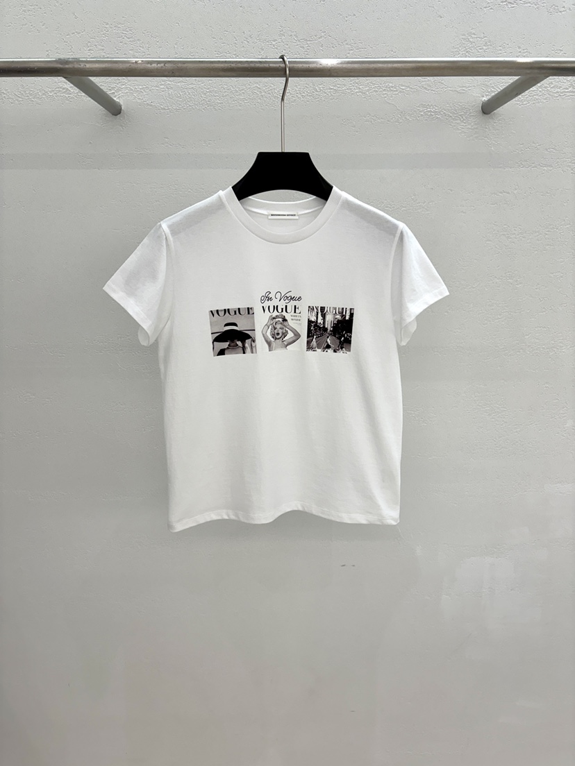MUSHROOM EFFECT韓國直郵㊣東大門實拍女裝新品25春夏休閑T恤MUSHROOM EFFECTT恤