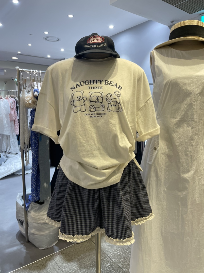 BABEL韓國直郵㊣東大門實拍女裝新品時尚25春夏推薦熱賣T恤BABELT恤