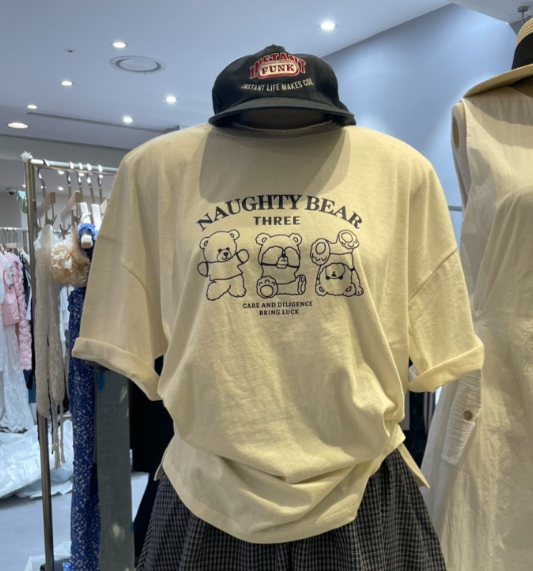 BABEL韓國直郵㊣東大門實拍女裝新品時尚25春夏推薦熱賣T恤BABELT恤