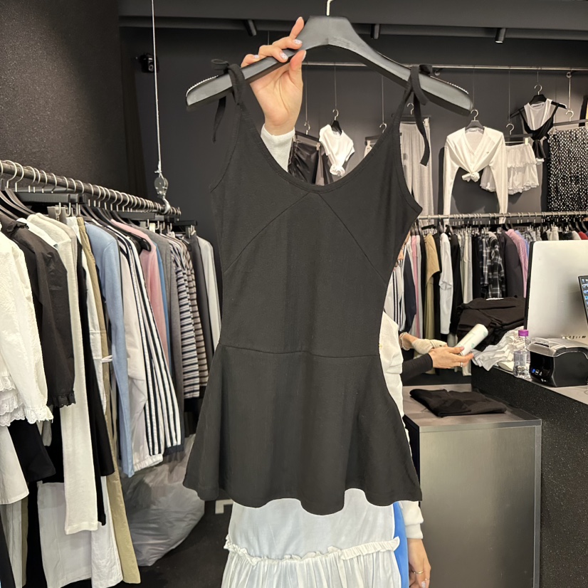 ELF-L韓國直郵㊣女裝新品25春夏休閑時尚熱賣人氣吊帶背心PROJECT ELF/ELF-L吊帶/背心圖色3
