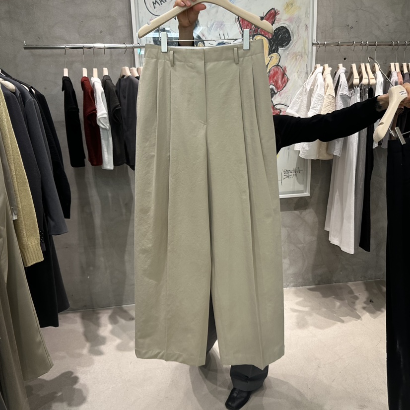 LAMAGIEPIE韓國直郵㊣女裝新品時尚休閑人氣熱賣推薦休閑褲LAMAGIE GREY休閑褲